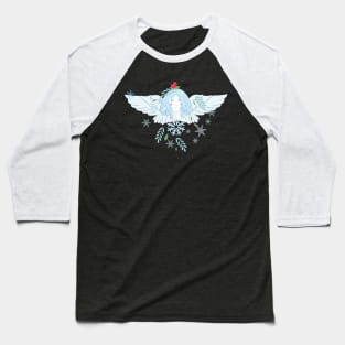 Winter Solstice Angel Baseball T-Shirt